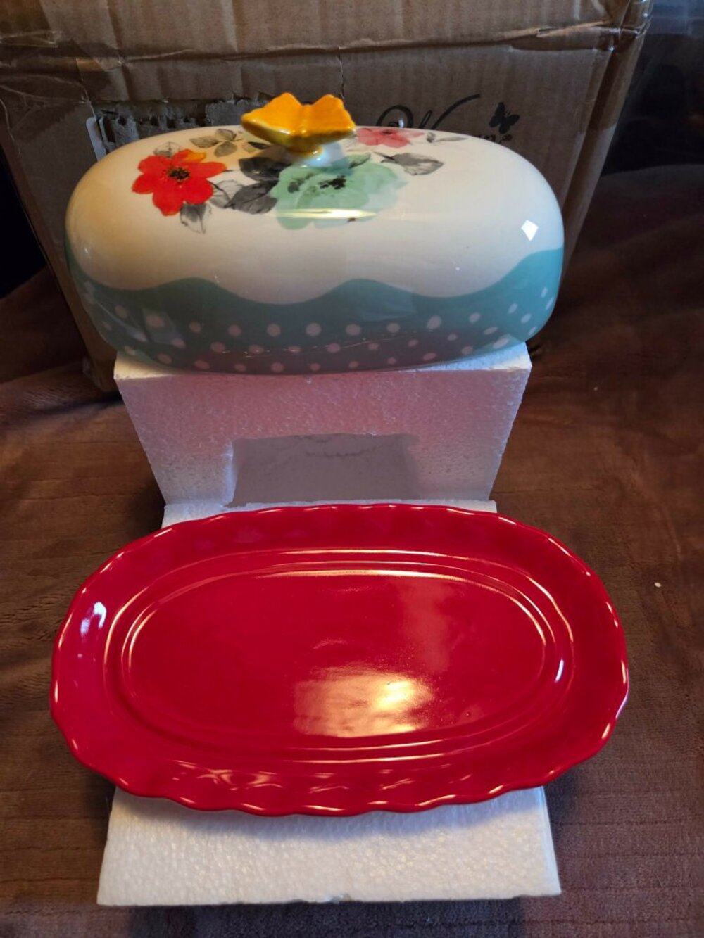 The Pioneer Woman Butter Dish